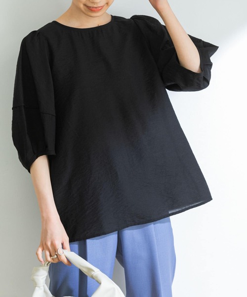 ランタンスリーブブラウス