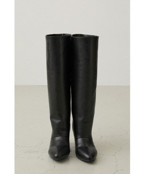 crie conforto(クリーコンフォルト)の「ストレートロングブーツ(ブーツ・レディース・ブラック/キャメル・SMALL/MEDIUM/LARGE/LL)」の11枚目の写真