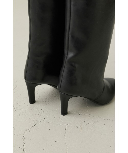 crie conforto(クリーコンフォルト)の「ストレートロングブーツ(ブーツ・レディース・ブラック/キャメル・SMALL/MEDIUM/LARGE/LL)」の6枚目の写真