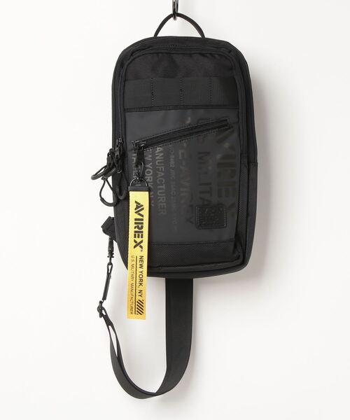 AVIREX(アヴィレックス)の「SUPER HORNET ONE SHOULDER BAG / スーパーホーネット ワンショルダーバッグ/ AVIREX / アヴィレックス / AVX591(ショルダーバッグ・メンズ・ブラック/ホワイト/ネイビー・F)」の6枚目の写真