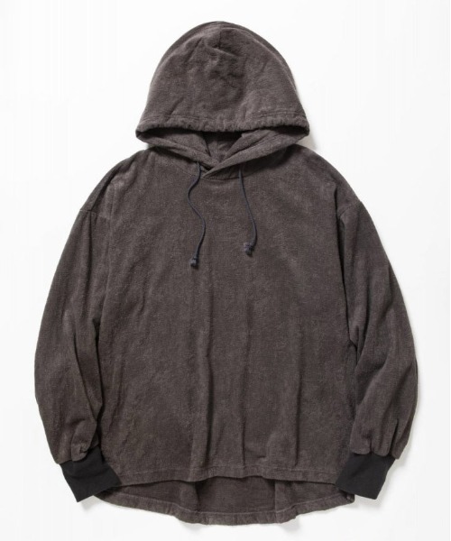 THING FABRICS（シングファブリックス）の「/THING FABRICS/TF-Hoodie（パーカー・メンズ・ブラック/バーガンディー/カーキブラウン/グレー・1）」の3枚目の写真