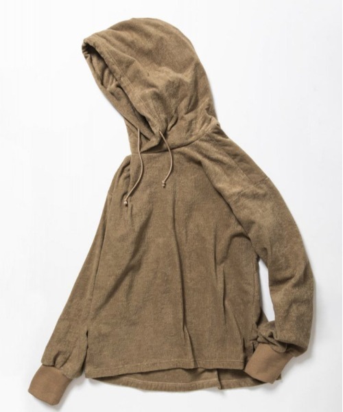 THING FABRICS（シングファブリックス）の「/THING FABRICS/TF-Hoodie（パーカー・メンズ・ブラック/バーガンディー/カーキブラウン/グレー・1）」の6枚目の写真