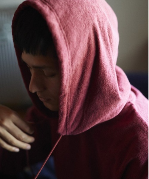THING FABRICS（シングファブリックス）の「/THING FABRICS/TF-Hoodie（パーカー・メンズ・ブラック/バーガンディー/カーキブラウン/グレー・1）」の13枚目の写真