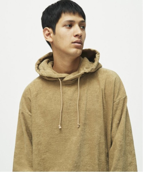THING FABRICS（シングファブリックス）の「/THING FABRICS/TF-Hoodie（パーカー・メンズ・ブラック/バーガンディー/カーキブラウン/グレー・1）」の7枚目の写真