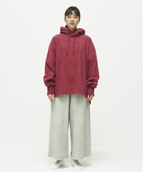 THING FABRICS（シングファブリックス）の「/THING FABRICS/TF-Hoodie（パーカー・メンズ・ブラック/バーガンディー/カーキブラウン/グレー・1）」の10枚目の写真