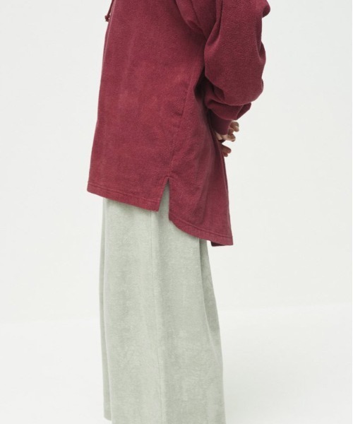 THING FABRICS（シングファブリックス）の「/THING FABRICS/TF-Hoodie（パーカー・メンズ・ブラック/バーガンディー/カーキブラウン/グレー・1）」の12枚目の写真