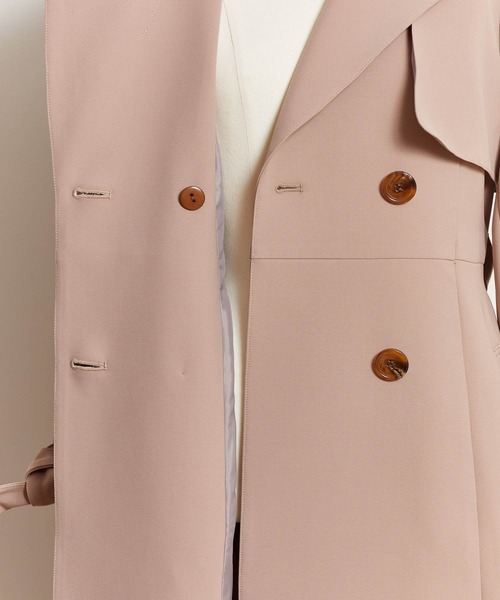 Noela ノエラ　新品　トレンチコート　スプリングコート　ベージュ　M ノエラ ベージュコート 3WAYデザイントレンチコート