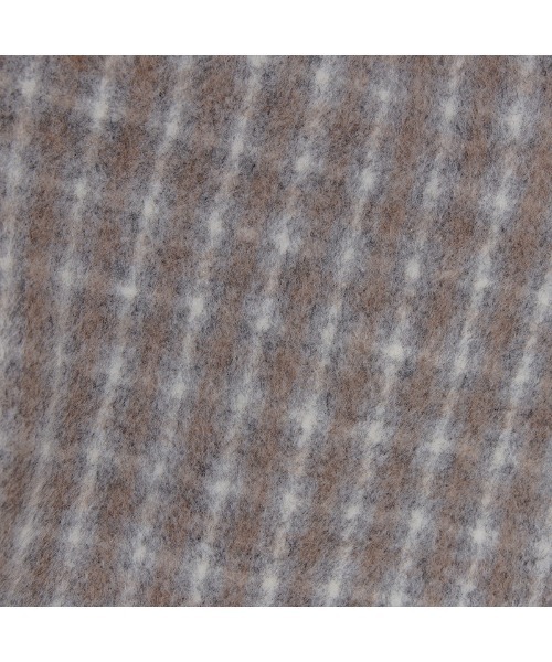 flower（フラワー）の「マイルドチェックコート（ステンカラーコート・レディース・ブラウン/ベージュ・FREE）」の16枚目の写真