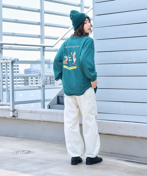 RAGEBLUE(レイジブルー)の「スノールーズバルーンパンツ(カーゴパンツ・レディース・ホワイト/オリーブ/オレンジ・FREE)」の4枚目の写真