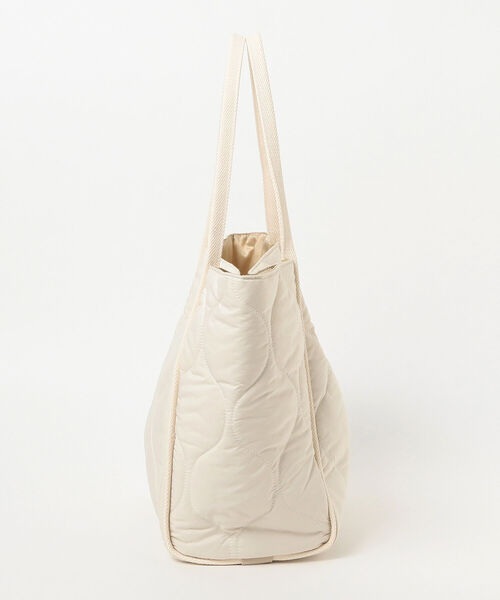 B:MING by BEAMS（ビーミングバイビームス）の「B:MING by BEAMS / キルティング トートバッグ（トートバッグ・レディース・ブラック/オフホワイト/グリーン系その他・ONE SIZE）」の5枚目の写真