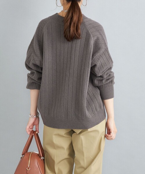 SHIPS（シップス）の「ウールカシミヤ Vネック カーディガン