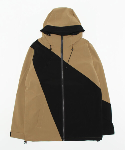 semantic design（セマンティックデザイン）の「セマンティックデザイン アクティブストレッチ フーデットアウター（マウンテンパーカー・メンズ・カーキ/ライトグレー/ベージュ・X-LARGE/LARGE/MEDIUM/S）」の13枚目の写真