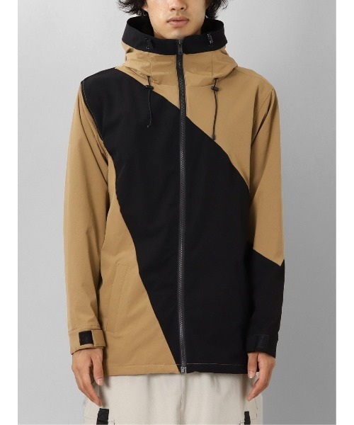 semantic design（セマンティックデザイン）の「セマンティックデザイン アクティブストレッチ フーデットアウター（マウンテンパーカー・メンズ・カーキ/ライトグレー/ベージュ・X-LARGE/LARGE/MEDIUM/S）」の14枚目の写真