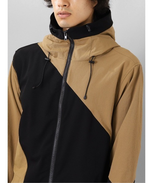 semantic design（セマンティックデザイン）の「セマンティックデザイン アクティブストレッチ フーデットアウター（マウンテンパーカー・メンズ・カーキ/ライトグレー/ベージュ・X-LARGE/LARGE/MEDIUM/S）」の18枚目の写真