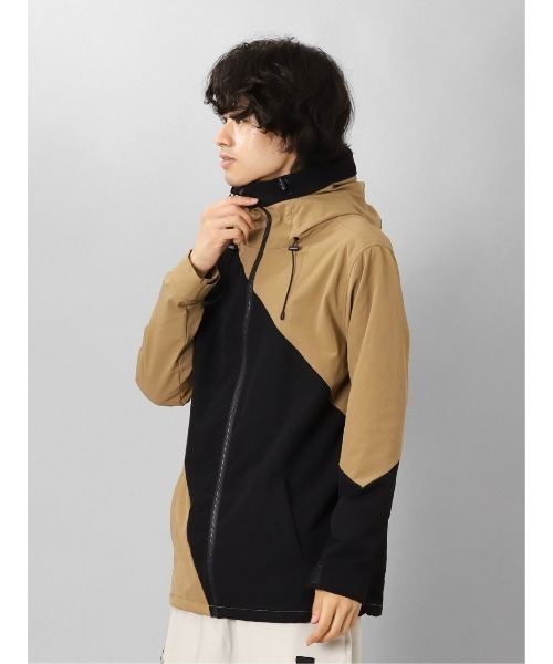 semantic design（セマンティックデザイン）の「セマンティックデザイン アクティブストレッチ フーデットアウター（マウンテンパーカー・メンズ・カーキ/ライトグレー/ベージュ・X-LARGE/LARGE/MEDIUM/S）」の22枚目の写真