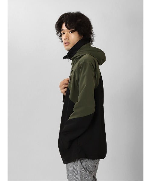 semantic design（セマンティックデザイン）の「セマンティックデザイン アクティブストレッチ フーデットアウター（マウンテンパーカー・メンズ・カーキ/ライトグレー/ベージュ・X-LARGE/LARGE/MEDIUM/S）」の8枚目の写真