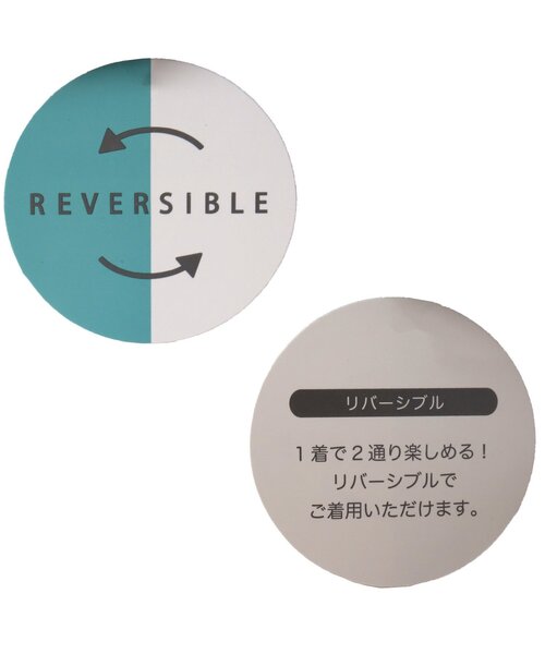 apres les cours（アプレレクール）の「ボアリバーシブルベスト（ベスト・キッズ・ネイビー/アイボリー・90/110/130）」の3枚目の写真