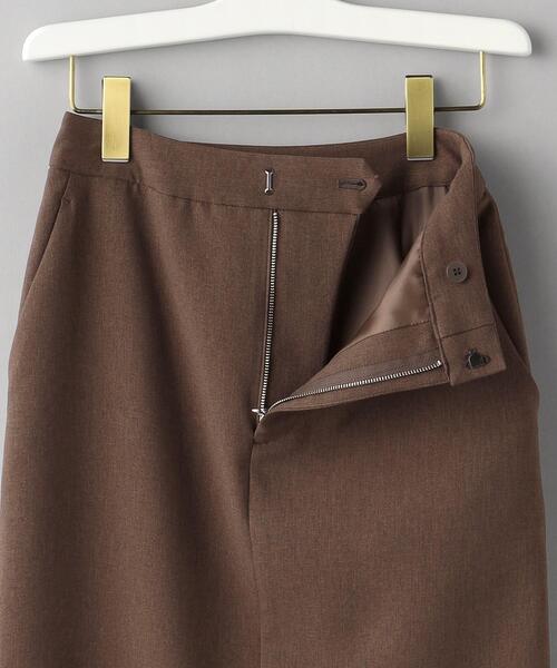BEAUTY&YOUTH UNITED ARROWS(ビューティーアンドユースユナイテッドアローズ)の「リサイクルポリエステル ダブルクロス タイトスカート -ウォッシャブル-(スカート・レディース・ダークブラウン/ブラック・S/M)」の19枚目の写真