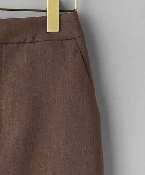 BEAUTY&YOUTH UNITED ARROWS(ビューティーアンドユースユナイテッドアローズ)の「リサイクルポリエステル ダブルクロス タイトスカート -ウォッシャブル-(スカート・レディース・ダークブラウン/ブラック・S/M)」の17枚目の写真