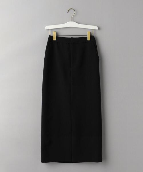 BEAUTY&YOUTH UNITED ARROWS(ビューティーアンドユースユナイテッドアローズ)の「リサイクルポリエステル ダブルクロス タイトスカート -ウォッシャブル-(スカート・レディース・ダークブラウン/ブラック・S/M)」の14枚目の写真