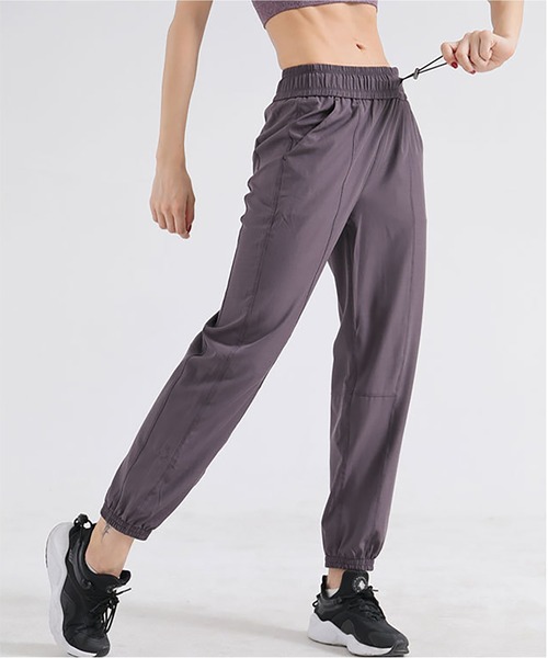 FREE BLUES（フリーブルース）の「トレーニングフィットネスパンツ スポーツウエア アウトドア（スポーツグッズ・レディース・ブラック/ラベンダー/パープル/グリーン・M/L/S）」の14枚目の写真