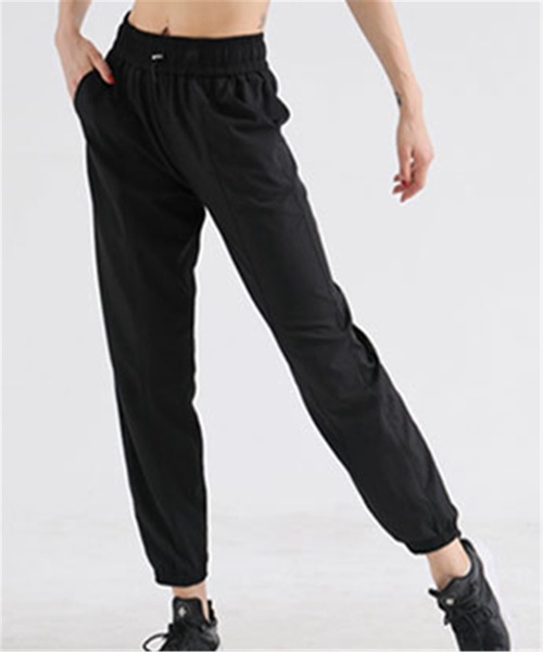 FREE BLUES（フリーブルース）の「トレーニングフィットネスパンツ スポーツウエア アウトドア（スポーツグッズ・レディース・ブラック/ラベンダー/パープル/グリーン・M/L/S）」の18枚目の写真