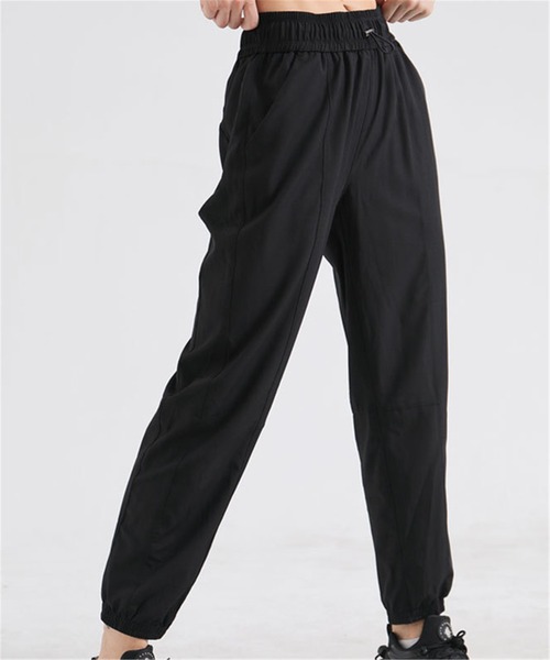 FREE BLUES（フリーブルース）の「トレーニングフィットネスパンツ スポーツウエア アウトドア（スポーツグッズ・レディース・ブラック/ラベンダー/パープル/グリーン・M/L/S）」の16枚目の写真