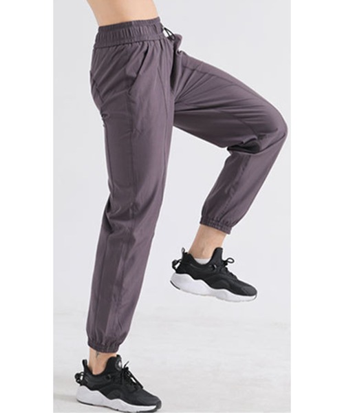 FREE BLUES（フリーブルース）の「トレーニングフィットネスパンツ スポーツウエア アウトドア（スポーツグッズ・レディース・ブラック/ラベンダー/パープル/グリーン・M/L/S）」の15枚目の写真