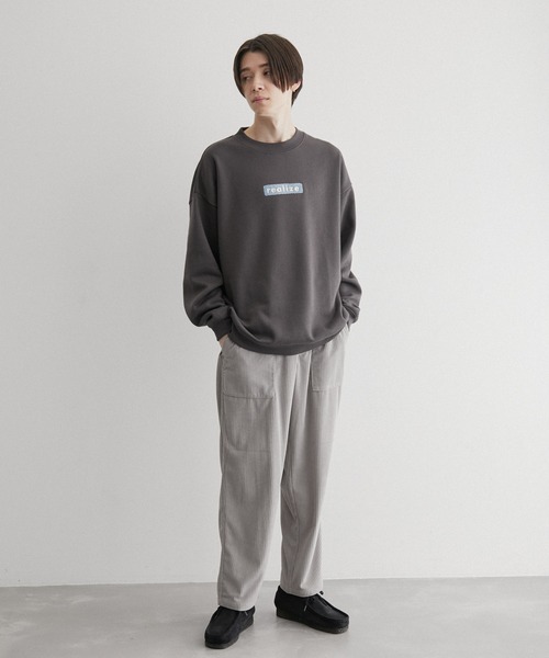 JUNRED(ジュンレッド)の「コーデュロイベイカーイージーパンツ(その他パンツ・メンズ・グレー/オフホワイト/ダークグリーン・M/LL/L)」の11枚目の写真