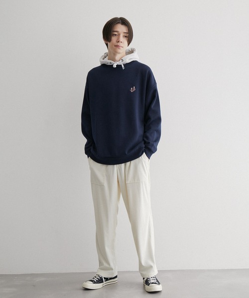 JUNRED(ジュンレッド)の「コーデュロイベイカーイージーパンツ(その他パンツ・メンズ・グレー/オフホワイト/ダークグリーン・M/LL/L)」の12枚目の写真