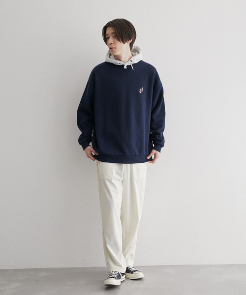 JUNRED(ジュンレッド)の「コーデュロイベイカーイージーパンツ(その他パンツ・メンズ・グレー/オフホワイト/ダークグリーン・M/LL/L)」の13枚目の写真