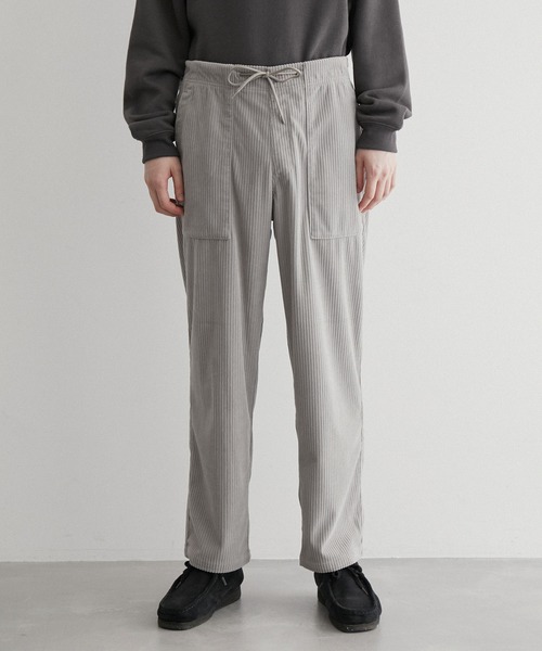 JUNRED(ジュンレッド)の「コーデュロイベイカーイージーパンツ(その他パンツ・メンズ・グレー/オフホワイト/ダークグリーン・M/LL/L)」の16枚目の写真