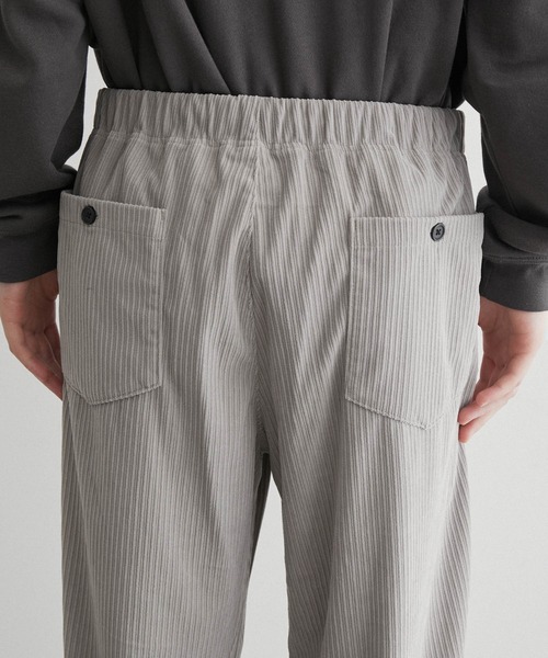 JUNRED(ジュンレッド)の「コーデュロイベイカーイージーパンツ(その他パンツ・メンズ・グレー/オフホワイト/ダークグリーン・M/LL/L)」の20枚目の写真