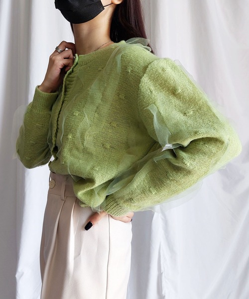 me+em select（ミームセレクト）の「【 5color 】チュールフリル