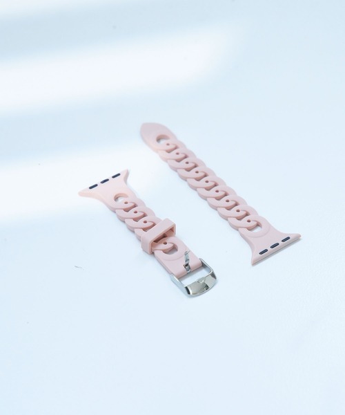 SiNCERE(シンシア)の「Apple Watch Band/アップルウォッチバンド シリコンリングタイプ 〈38-41mm、42-45mm用〉(デジタル腕時計・レディース・ホワイト/ブラック/ダークグリーン/ベージュ/パープル/ネイビー/グレー/ピンク/オレンジ/ライトグリーン/ワイン/グレイッシュベージュ・M/L)」の14枚目の写真
