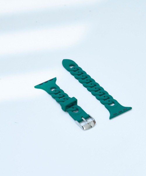 SiNCERE(シンシア)の「Apple Watch Band/アップルウォッチバンド シリコンリングタイプ 〈38-41mm、42-45mm用〉(デジタル腕時計・レディース・ホワイト/ブラック/ダークグリーン/ベージュ/パープル/ネイビー/グレー/ピンク/オレンジ/ライトグリーン/ワイン/グレイッシュベージュ・M/L)」の15枚目の写真