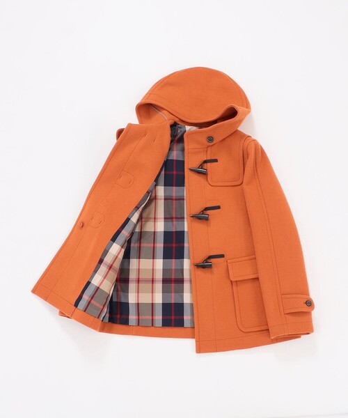MACKINTOSH PHILOSOPHY（ﾏｯｷﾝﾄｯｼｭ ﾌｨﾛｿﾌｨｰ）の「【店舗限定】【RANNOCH short(ランノックショート)】（ダッフルコート・レディース・ブルー/ホワイト系その他/ブラウン/ダークネイビー/オレンジ・36/38）」の18枚目の写真