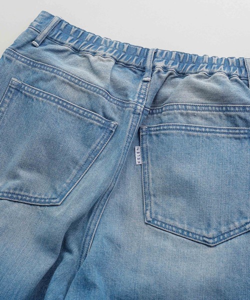 Kelen（ケレン）の「「KELEN / ケレン」TUCK DENIM / LITY（その他パンツ・レディース・インディゴブルー/ワンウォッシュ/ナチュラル・S/M）」の15枚目の写真