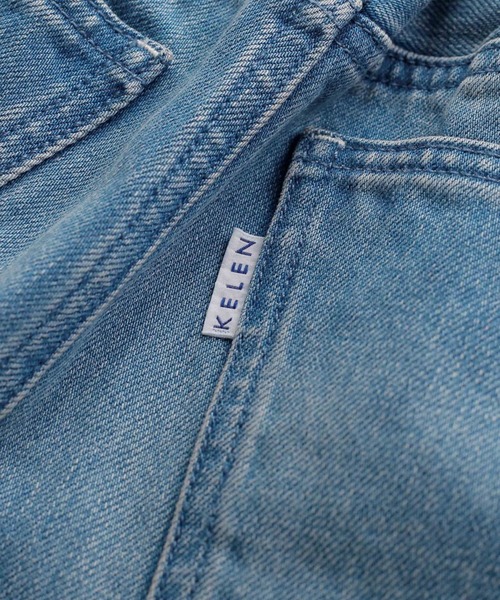 Kelen（ケレン）の「「KELEN / ケレン」TUCK DENIM / LITY（その他パンツ・レディース・インディゴブルー/ワンウォッシュ/ナチュラル・S/M）」の14枚目の写真