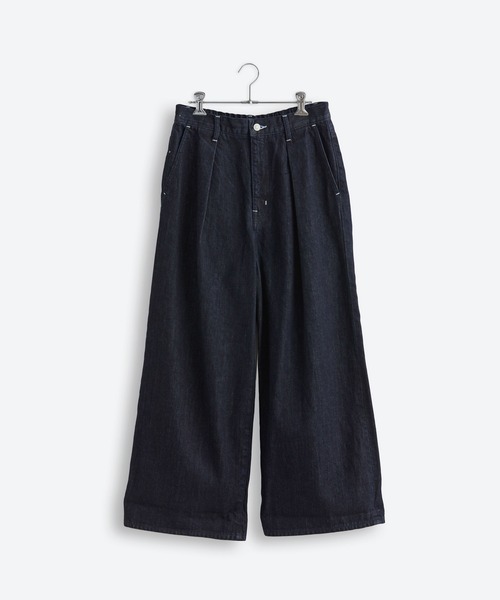 Kelen（ケレン）の「「KELEN / ケレン」TUCK DENIM / LITY（その他パンツ・レディース・インディゴブルー/ワンウォッシュ/ナチュラル・S/M）」の6枚目の写真