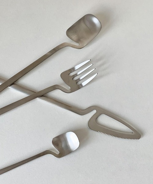 Made in I（メイドインアイ）の「ハンギングカトラリーSET（カトラリー・レディース・シルバー/ブラック・FREE）」の4枚目の写真