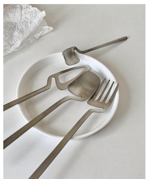 Made in I（メイドインアイ）の「ハンギングカトラリーSET（カトラリー・レディース・シルバー/ブラック・FREE）」の3枚目の写真