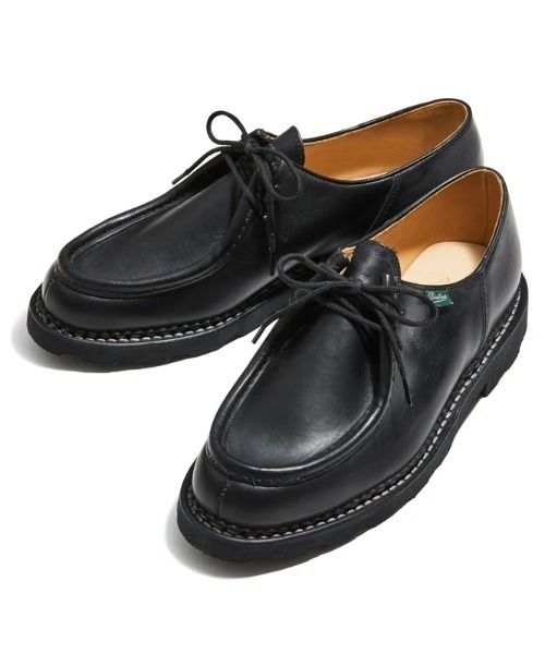 Paraboot（パラブーツ）の「Paraboot/パラブーツ　MICHAEL　ミカエル（ドレスシューズ・メンズ・その他1/ブラック・6/6.5/8/7/7.5）」の2枚目の写真