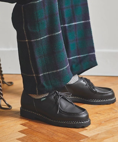 Paraboot（パラブーツ）の「Paraboot/パラブーツ　MICHAEL　ミカエル（ドレスシューズ・メンズ・その他1/ブラック・6/6.5/8/7/7.5）」の9枚目の写真