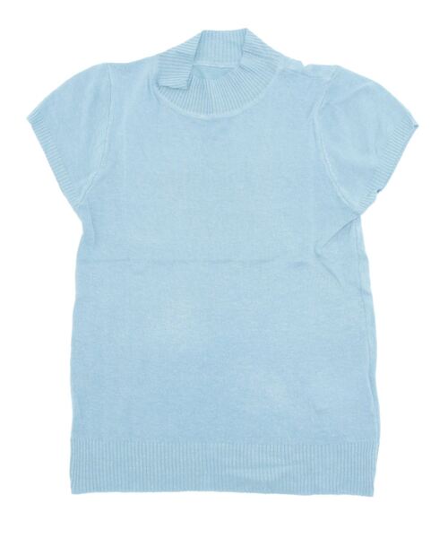 Burner（バーナー）の「【OKUOKU　0909】 モックネック半袖ニット oku-tops-611418402597-11（ニット/セーター・レディース・F/I/E/G/A/B/C/H・FREE）」の13枚目の写真