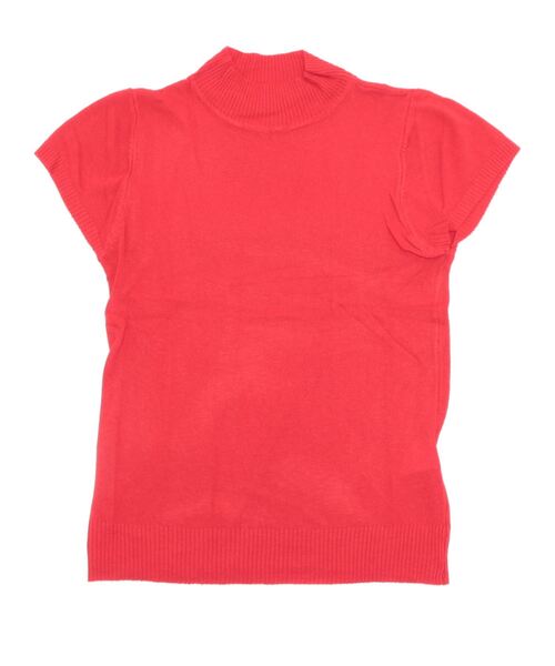 Burner（バーナー）の「【OKUOKU　0909】 モックネック半袖ニット oku-tops-611418402597-11（ニット/セーター・レディース・F/I/E/G/A/B/C/H・FREE）」の15枚目の写真