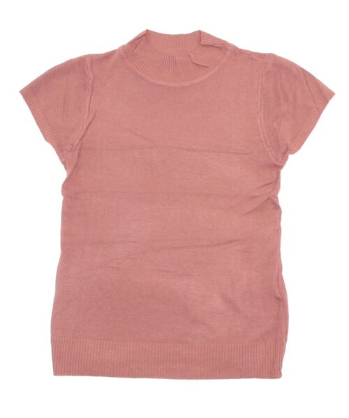 Burner（バーナー）の「【OKUOKU　0909】 モックネック半袖ニット oku-tops-611418402597-11（ニット/セーター・レディース・F/I/E/G/A/B/C/H・FREE）」の17枚目の写真