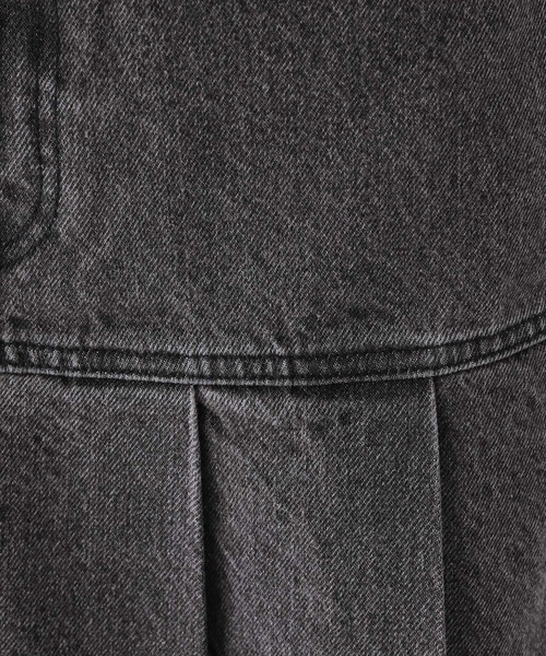repipi armario(レピピ アルマリオ)の「デニムスソプリーツスカート(デニムスカート・キッズ・ブルー系その他/グレー・SMALL/MEDIUM/LARGE)」の13枚目の写真