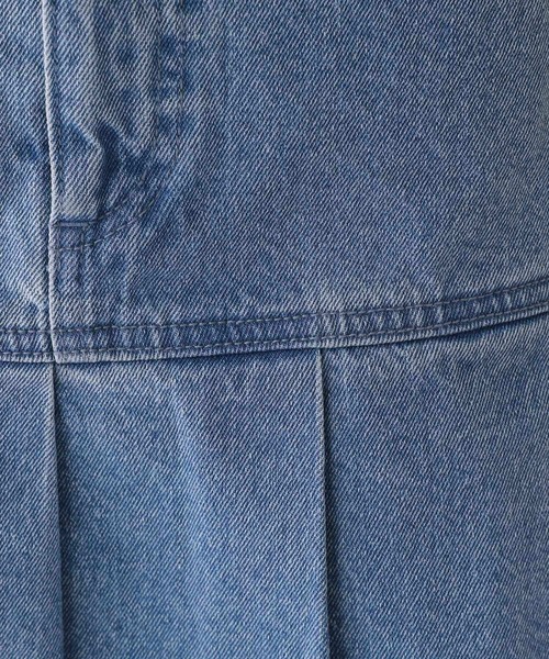 repipi armario(レピピ アルマリオ)の「デニムスソプリーツスカート(デニムスカート・キッズ・ブルー系その他/グレー・SMALL/MEDIUM/LARGE)」の15枚目の写真