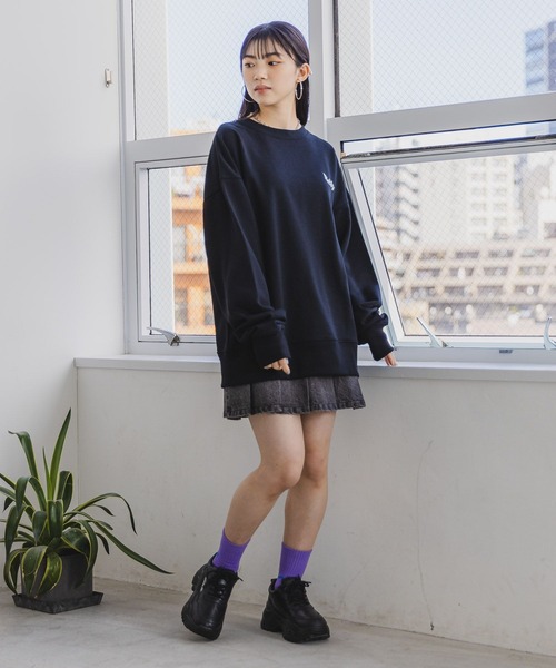 repipi armario(レピピ アルマリオ)の「デニムスソプリーツスカート(デニムスカート・キッズ・ブルー系その他/グレー・SMALL/MEDIUM/LARGE)」の19枚目の写真